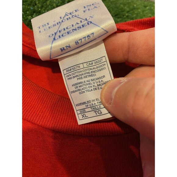 Louisville Cardinals shirt extra large red mens football Y2K retro basketball - Picture 3 of 9